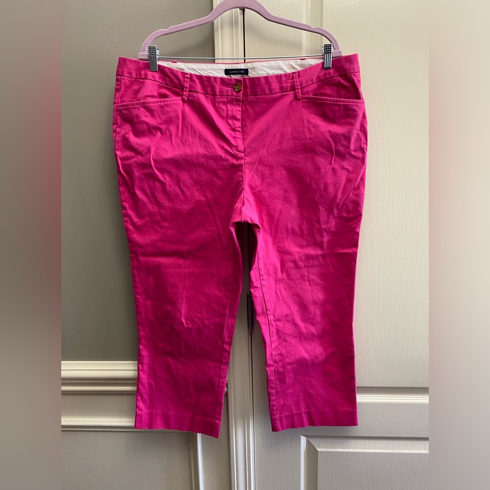 Women’s Land’s End 18P straight leg crops